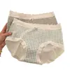 Nuevos Calzones tipo Boxer de Algodón Puro Antibacteriano de Verano, Finos, con Entrepierna Extendida, Dobladillo que no se Enrolla, Sin Costuras, de Cintura Media para Mujer