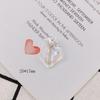 Accesorios DIY al por mayor Pétalos y Hojas de Resina Acrílica Iridiscente Transparente Materiales para Joyería de Aretes Pétalos Acrílicos
