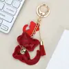 Colgante de Bolsa de Gatito de Dibujos Animados Colgante Creativo para Llavero de Coche Parche para Funda de Teléfono Móvil de Gatito Colgante de Correa de Muñeca