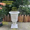 Accesorios de Boda Estilo Europeo Exteriores Yeso Cuadrado Columna Romana Soporte para Flores Base para Maceta Adorno de Decoración de Suelo