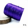 Cuerda trenzada de nudo chino, 6 unidades, 100 m, 2 mm, hecha a mano, para pulsera, cordón de alambre rojo Benmingnian