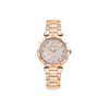 Reloj Vivian Rose Powder Reloj Rosa Oscuro Occidental Reloj de Cuarzo Saturno Banda de Acero Reloj para Mujer Pequeño Azul V Pequeño Reloj Dorado