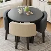 Mesa de Mármore Mesa de Negociação Balcão de Recepção Mesa de Negociação e Conjunto de Cadeiras para Recepção Mesa e Cadeira para Área de Descanso de Escritório Combinação