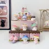 Caja Sorpresa Gato Mogiji Figura de Gato Hongo Lindo Muñeco de Resina de Dibujos Animados Decoración de Escritorio de Moda