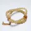 [Jin Xiu Shy] Pulseira de Cristal Loiro Natural para Mulheres Mais Fácil de Combinar Pulseira de Moda Cristal Loiro Clareamento Pulseira Atacado