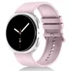 Adequado para Pulseira de Relógio Oficial de Silicone Samsung Watch9 20mm/22mm Estilo Simples Pulseira de Relógio de Silicone 9/8