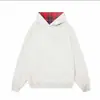 Sudadera con Capucha de Algodón de Alta Calidad de 320g con Bloques de Color a Cuadros para Hombres y Mujeres, Suéter de Manga Larga para Jóvenes con Bolsillos, Se Pueden Imprimir Gráficos