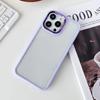 Adequado para Capa de Celular Iphone15, Capa Protetora Transparente Anti-Queda para Apple 14Promax, Capa Protetora com Anel de Metal DIY