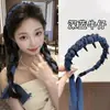 Diadema de Cinta para Atar el Cabello, Pasador de Alta Corona para Uso Diario, Accesorio para el Cabello Trenzado, Diadema para Recoger el Cabello