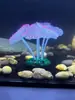 Decoración de Acuario de Anémona Fluorescente Simulada de Seis Brazos Venta al por Mayor Decoraciones de Acuario Transfronterizas Venta al por Mayor