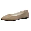 Zapatos Planos para Mujer 2026 Primavera/Verano Nuevo Estilo Puntiagudos Poco Profundos Mocasines Gamuza Talla Grande Zapatos de Mujer Exportación Zapatos de Trabajo
