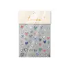 Adesivos de arte para unhas de estrela e coração, requintados adesivos metálicos em relevo para unhas usáveis DIY estilo millennium hot girl, pequenos acessórios