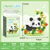 Bloques de Construcción Educativos Compatibles de Micro-Partículas para Niños, Serie de Muñecos Lindos de Dibujos Animados de Alta Calidad, Juguetes de Caja Sorpresa de Puesto Callejero, Regalos