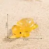 Paisaje en miniatura, tortuga brillante y con lentejuelas creativas que brillan en la oscuridad, decoración DIY, accesorio de bolsa sorpresa, adorno pequeño