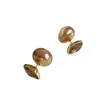 Pendientes Sin Perforar, Pinzas para Orejas Retro Otoño e Invierno, Pendientes Cubo de Azúcar Moreno, Pinzas para Orejas de Perla a la Moda y Elegantes, Sensación de Lujo Ligero y Gama Alta