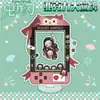 Demon Slayer: Kimetsu No Yaiba Máquina de Garra Série de Bonecos Suporte Grande de Acrílico Figura Nichirin Borboleta Ninja Versão Q Mercadoria de Anime Peça de Exibição