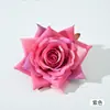 Nuevo Envoltorio Flor Artificial Material Floral Esquina Puntiaguda Rizada Cabeza de Flor Rosa Flor Falsa DIY Accesorios para el Cabello Pasador Accesorios de Flor