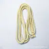 Cordão de 4mm da Fábrica de Origem, Em Estoque Envio Direto, Corda Trançada Colorida, Corda Redonda, Acessórios para Vestuário e Calçados