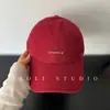 YAOLI Gorra de Béisbol Lavada Bordado de Lata Retro Americano para Mujer Protección Solar al Aire Libre Adelgazante Facial Gorra de Pico Callejera para Hombre