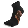 Calcetines MEIKAN de cinco dedos para senderismo al aire libre para hombre, calcetines transpirables para correr maratones, calcetines deportivos con puntera antideslizante