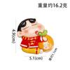 Novo Desenho Animado Estilo Ano Novo Crayon Shin-Chan Chaveiro DIY Ímã de Geladeira Capa de Celular Acessórios de Cola Creme Lote de Acessórios