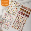 Stickers para Uñas Cyansea Shell Light Populares Lindos Stickers para Uñas Fábrica al por Mayor Stickers para Uñas de Oso y Conejo