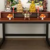 Mesa para Incienso para Uso Doméstico, Mesa de Santuario Económica, Mesa de Buda, Altar de Bodhisattva, Mesa de Ofrendas, Mesa de Buda para Incienso, Mesa de Ofrendas