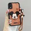 Adecuado para Xiaomi Redmi Note14Pro Transfronterizo a 1m K80 Etiqueta con Textura de Piel para Ratón Qi14C Funda de Teléfono de Muñeca