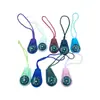 Brújula de Cordón Portátil, Plástico, Disponible en 9 Colores, Herramienta Multifuncional de Navegación para Exteriores, Brújula de Cordón Elegante