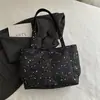 Estilo Nuevo de Primavera Super Brillante Ins Estrella Estilo Coreano Bolso Tote de Moda Bolso Grande de Capacidad Bolso de Hombro Bolso de Clase
