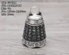Venta al por mayor de fábrica Joyería de pie de plata S990 Colgante de campana Cadena para suéter Colgante de campana retro de plata tailandesa