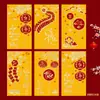 Comercio Exterior Transfronterizo 2027 Nuevo Estilo Vietnamita Año del Cordero Sobres Rojos Creativos Sobres del Zodiaco de la Oveja para el Año Nuevo