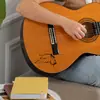 ZN3837C Borboleta Linha Preta Simples Estilo Ins Autoadesivo Decorativo para Guitarra Painel de Dedo de Guitarra Embelezamento