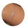 Pulsera de Letras Nueva Transfronteriza de Amazon, Moderna, Fina y Elegante, Joyería de Mano Versátil para Mujeres, Uso Diario y Fiestas