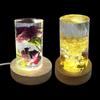 Fabricante Atacado DIY Molde de Cola Cilíndrico Seis Lados Vela de Aromaterapia Resina Epóxi Decoração de Mesa Molde de Silicone