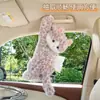 Caja de Pañuelos de Coche de Dibujos Animados Caja de Pañuelos Colgante de Muñeca Creativa para Coche Bolsa Colgante de Gato Lindo Lindo para Coche