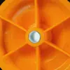 8 pulgadas sobre ROHS Semi Hueco Inflable Gratis Ruedas de Goma Estándar de Protección Ambiental Rodillo de Goma