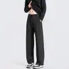 Pantalones de Vestir Holgados Estilo Americano para Hombre Primavera Modernos High Street Sueltos de Pierna Ancha Casuales Retro Genial Rectos de Traje