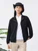 Ropa de Verano de Alta Gama para Mujer para Exteriores con Protección Solar, con Capucha, Secado Rápido, Transpirable, Talla Grande, Chaqueta de Calidad Amigable con la Piel para Ciclismo y Montañismo, Fresca y Cómoda