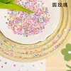 1000 Peças Por Pacote Enchimento para Slime de Cristal Material DIY Arte para Unhas Argila Macia Decorações de Fatias de Frutas de Desenho Animado
