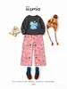 Pantalones rectos versátiles de dibujos animados lindos y divertidos para niños y niñas, 26 nuevos estilos de otoño, pantalones anchos holgados para niños, pantalones largos para bebé