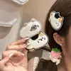 Lindas y Divertidas Calcomanías para Flequillo con Forma de Gato, Suaves y Adorables Estilo Dibujo Animado, Pinzas para el Cabello Juveniles y Juguetonas, Accesorio Mágico para el Cabello para Recoger los Pelos Sueltos