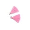 Franja Pequena de 3cm DIY para Roupas Pingente de Franja Colorido Argola para Pendurar Franja Feita à Mão Marcador de Página Acessórios de Vestuário Franja Venda por Atacado