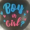 Balão de Látex Revelação 36 polegadas Menino Menina Menino ou Menina Balão de Gênero Balão para Festa de Aniversário de Bebê
