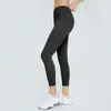 Pantalones de yoga de cintura alta con control de abdomen para mujer, leggings de fitness de costura de seis hilos y cuatro agujas, pantalones largos deportivos ajustados elásticos sin costuras, adecuados para usar como prenda exterior o capa base.