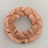 Vela Aromática de Arte em Ferro Embutido 8cm Tampa Inteligente Liga de Zinco Acessório de Vela Coleta de Calor Antiaderente Tampa Oca