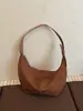 Bolso bandolera de gamuza para mujer de gran capacidad 2025 nuevo otoño e invierno retro esmerilado hombro axila para ir al trabajo bolso dumpling
