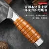 Cuchillo de Carnicero Forjado Chef Hotelero Yangjiang Guangdong Cuchillo para Verduras Cuchillo Especial para Rebanar Hogar Comercial Mango de Madera Maciza Cuchillo de Cocina