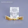Tampas Universais Acrílicas Transparentes de Encaixe para Frascos de Perfume, Disponíveis em Vários Formatos, e Tampas Combinando Tipo Pressão para Frascos de Perfume
