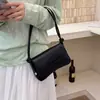 Novo Modelo 2026: Bolsa Tote Personalizada, Leve e Versátil para o Dia a Dia, Bolsa Quadrada Pequena Simples e Casual Estilo Coreano, Bolsa de Peito da Moda Tendência